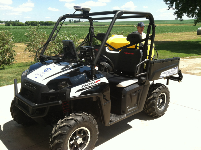 Youngblut AG Precision Farming System in Polaris Ranger Youngblut AG Precision Farming System in Polaris Ranger