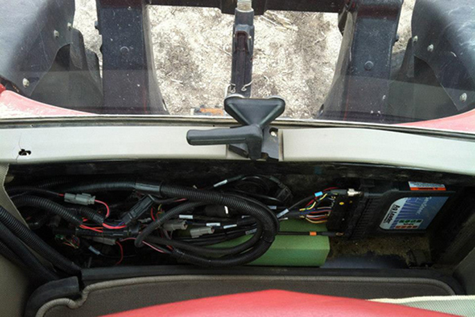Youngblut AG Precision Farming System in Tractor Youngblut AG Precision Farming System in Tractor